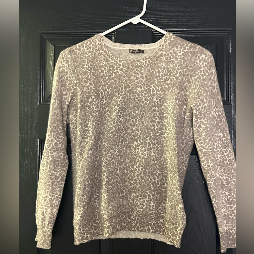 J.McLaughlin 100% cashmere sweater size medium
